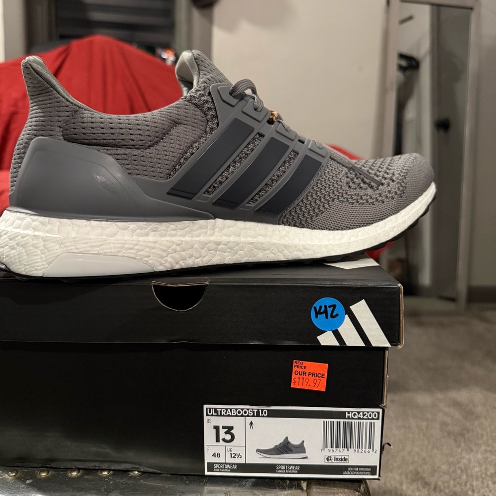 Adidas Ultraboost 1.0 Gray Sneakers